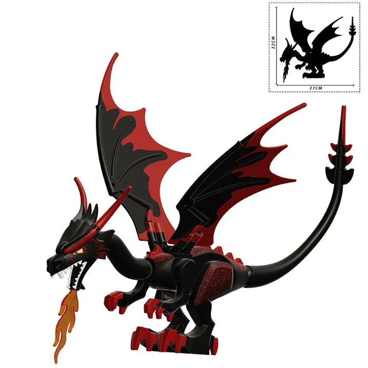 Black Dragon Custom Large Figure