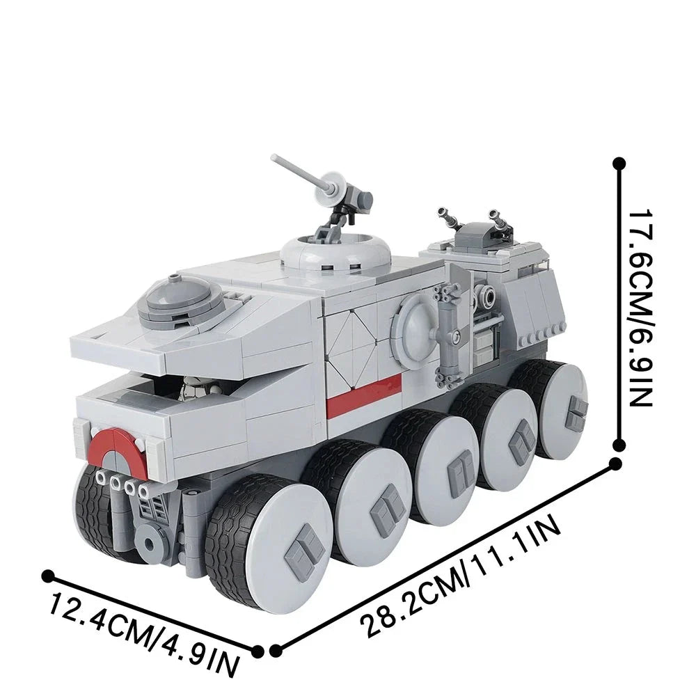 Clone Turbo Tank Custom Star Wars MOC