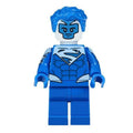 Superman Blue Custom DC Comics Superhero Minifigure - Minifigure Bricks