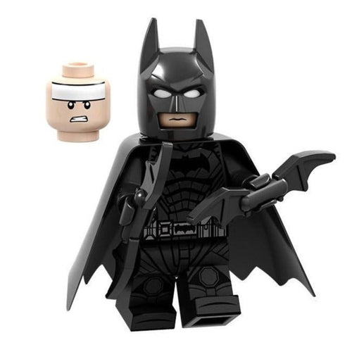 Batman (Telltale) Custom DC Superhero Minifigure - Minifigure Bricks