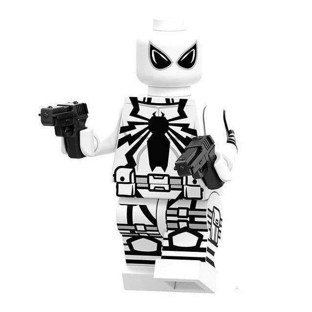 Agent Anti-Venom Custom Marvel Superhero Minifigure - Minifigure Bricks
