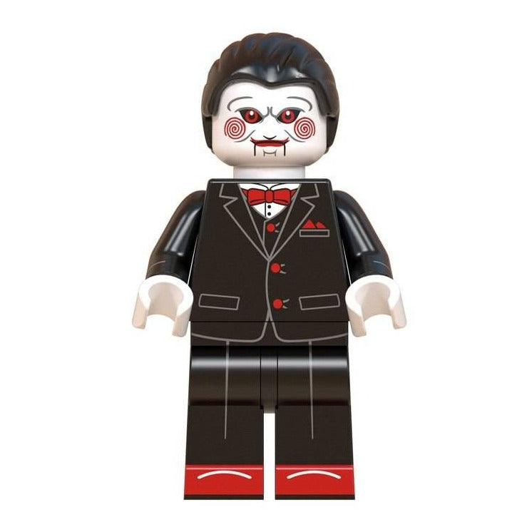 Billy the Puppet from SAW Custom Horror Minifigure - Minifigure Bricks