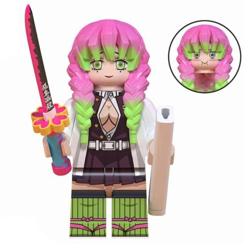 Mitsuri Kanroji from Demon Slayer Custom Anime Minifigure