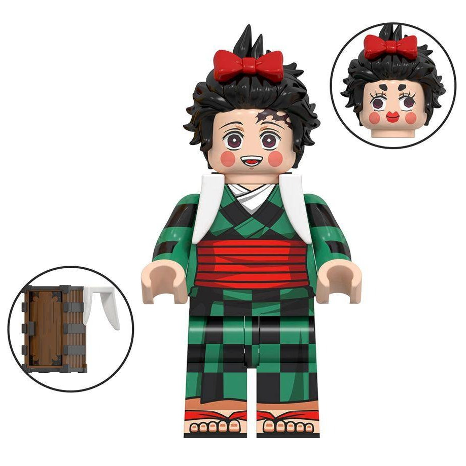 Tanjiro Kamado From Demon Slayer Custom Anime Minifigure