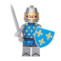 French Knight From Lego Castle Custom Soldier Minifigure - Minifigure Bricks