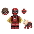 Kidpool Deadpool Custom Marvel Superhero Minifigure - Minifigure Bricks