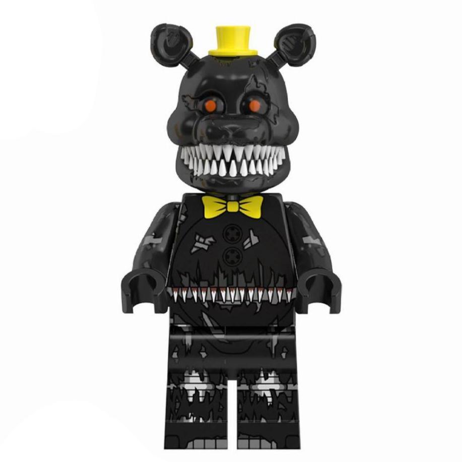 Nightmare from Five Nights at Freddy's Custom Horror Minifigure - Minifigure Bricks