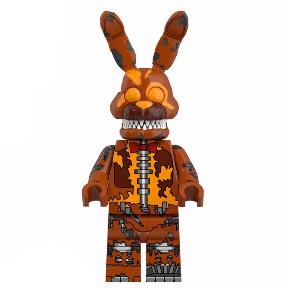 Jack-O-Bonnie from Five Nights at Freddy's Custom Horror Minifigure - Minifigure Bricks