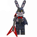 Nightmare Bonnie from Five Nights at Freddy's Custom Horror Minifigure - Minifigure Bricks