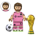 Lionel Messi (Inter Miami) Custom Football Player Minifigure - Minifigure Bricks