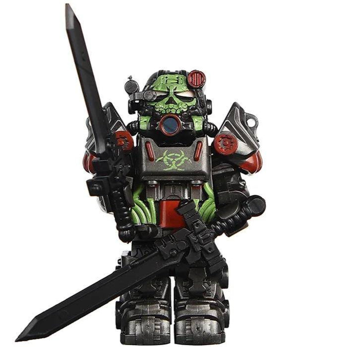 Radiation T-60 Power Armor Custom Fallout Minifigure - Minifigure Bricks
