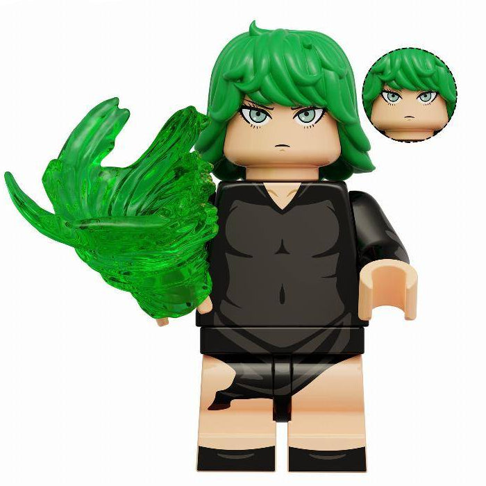 Tatsumaki (One-Punch Man) Custom Anime Minifigure - Minifigure Bricks