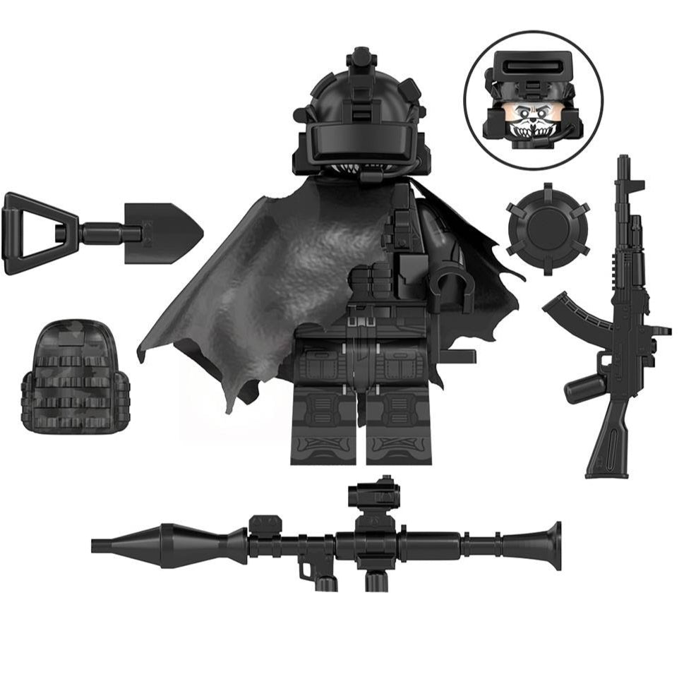 Engineer Custom Military Minifigure - Minifigure Bricks