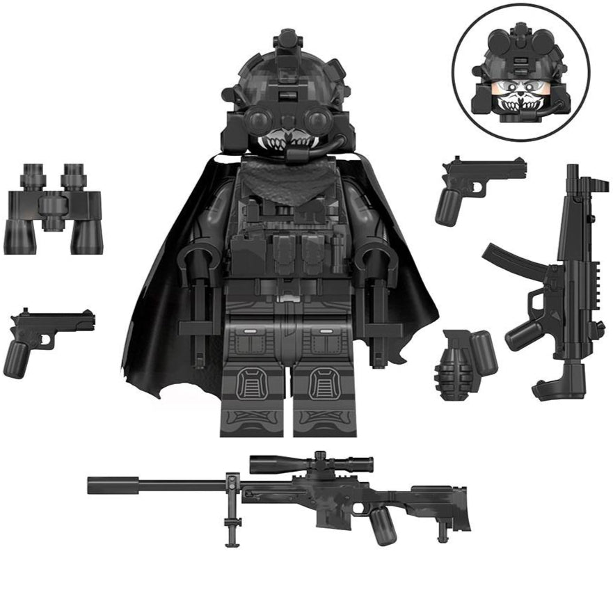 Team leader Custom Military Minifigure - Minifigure Bricks