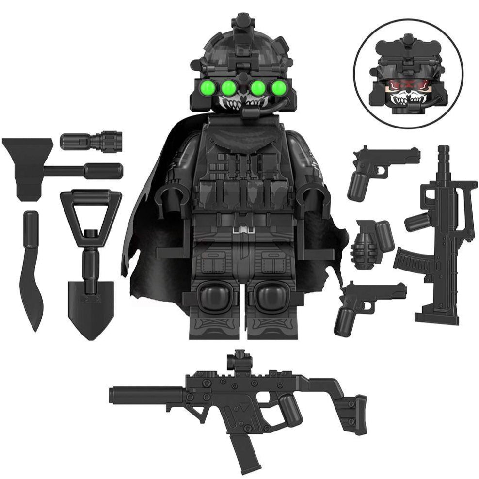 Scout Custom Military Minifigure - Minifigure Bricks