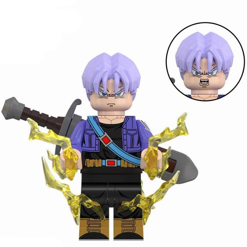 Trunks From Dragon Ball Z Custom Minifigure - Minifigure Bricks
