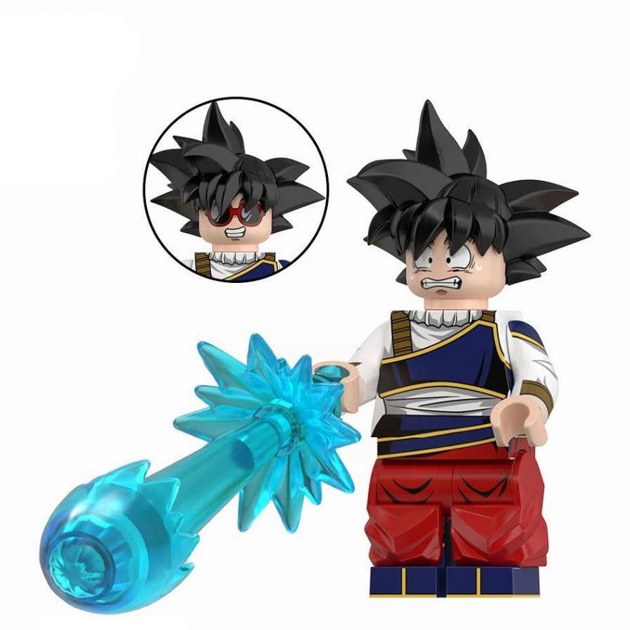 Son Goku From Dragon Ball Z Custom Minifigure - Minifigure Bricks
