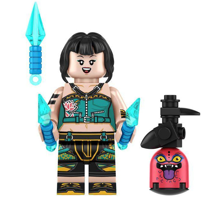 Zoey Custom KPop Demon Hunters Minifigure - Minifigure Bricks