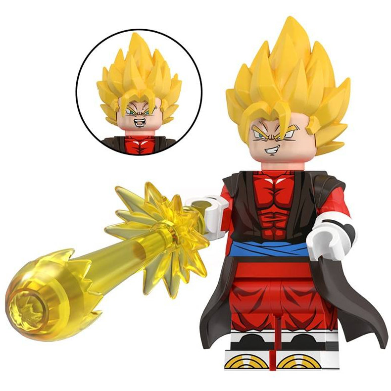 Xeno Vegito From Dragon Ball Z Custom Minifigure - Minifigure Bricks