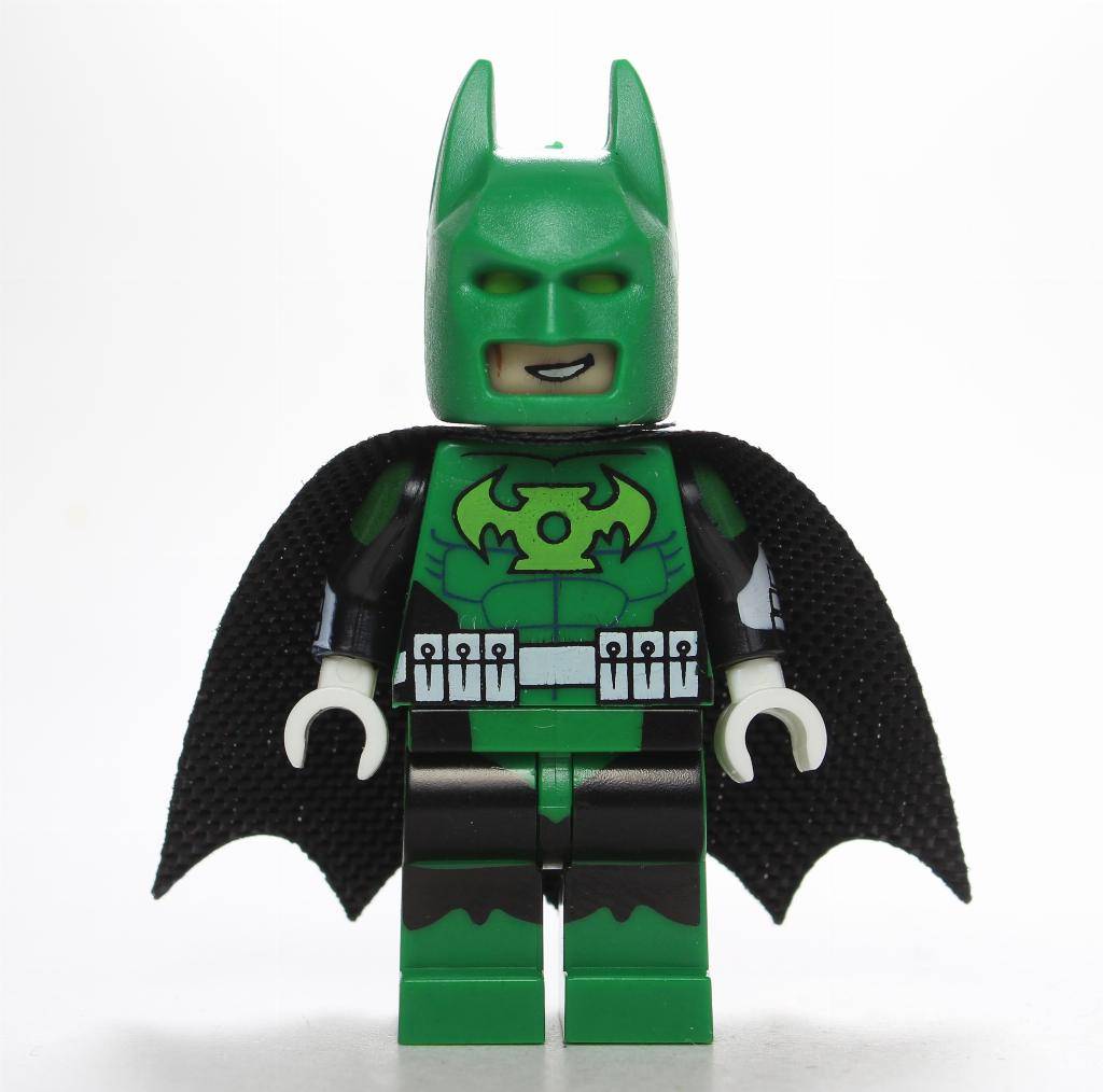 Green Lantern Batman Custom DC Superhero Minifigure - Minifigure Bricks
