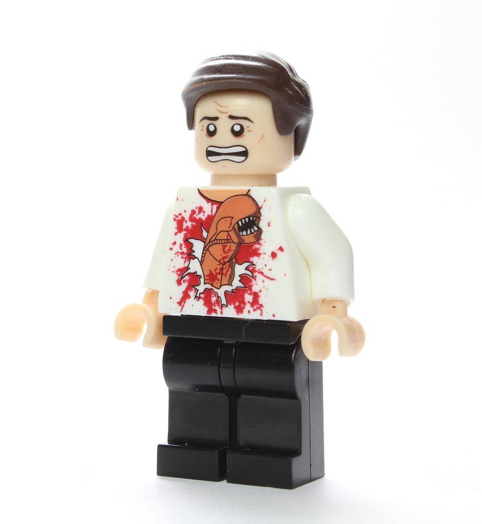 Kane from Aliens Custom Horror Minifigure - Minifigure Bricks