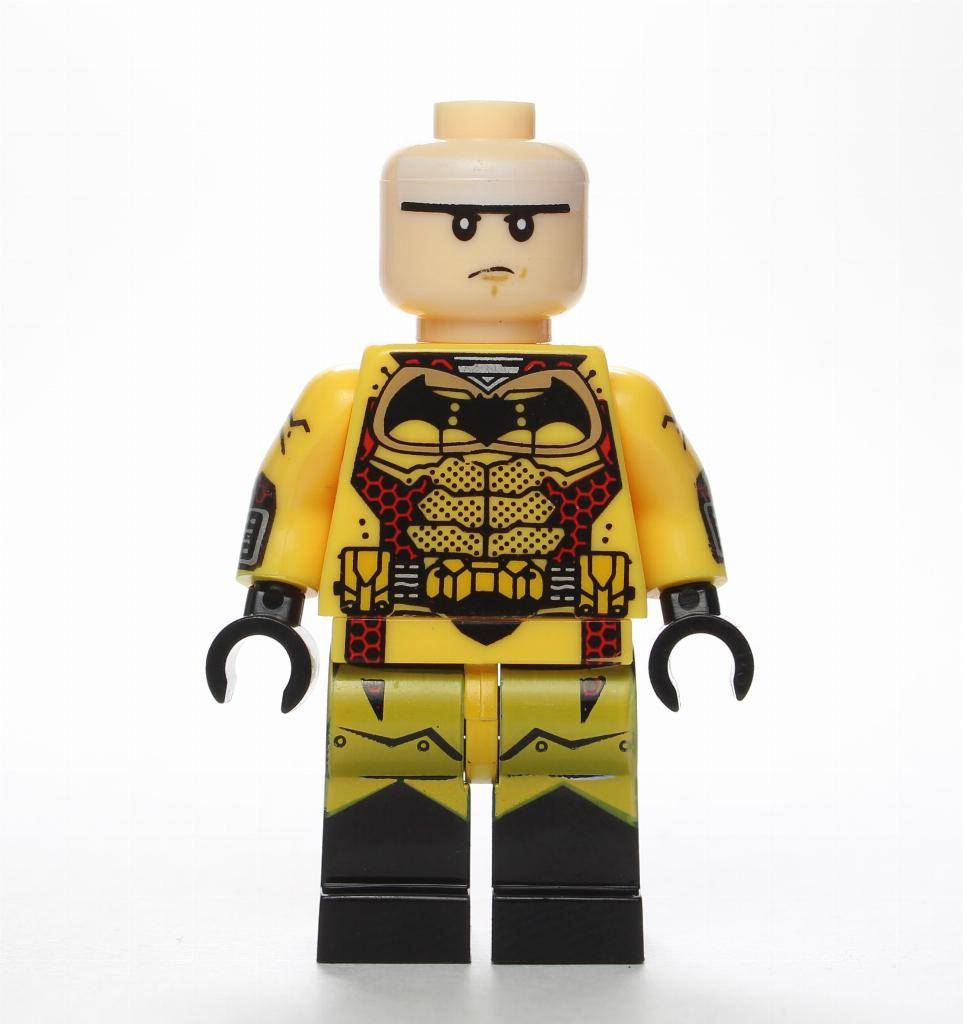 Gold Batman Custom DC Comics Superhero Minifigure