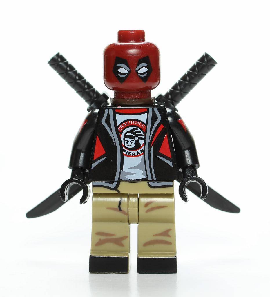 Deadpool Casual Custom Marvel Superhero Minifigure
