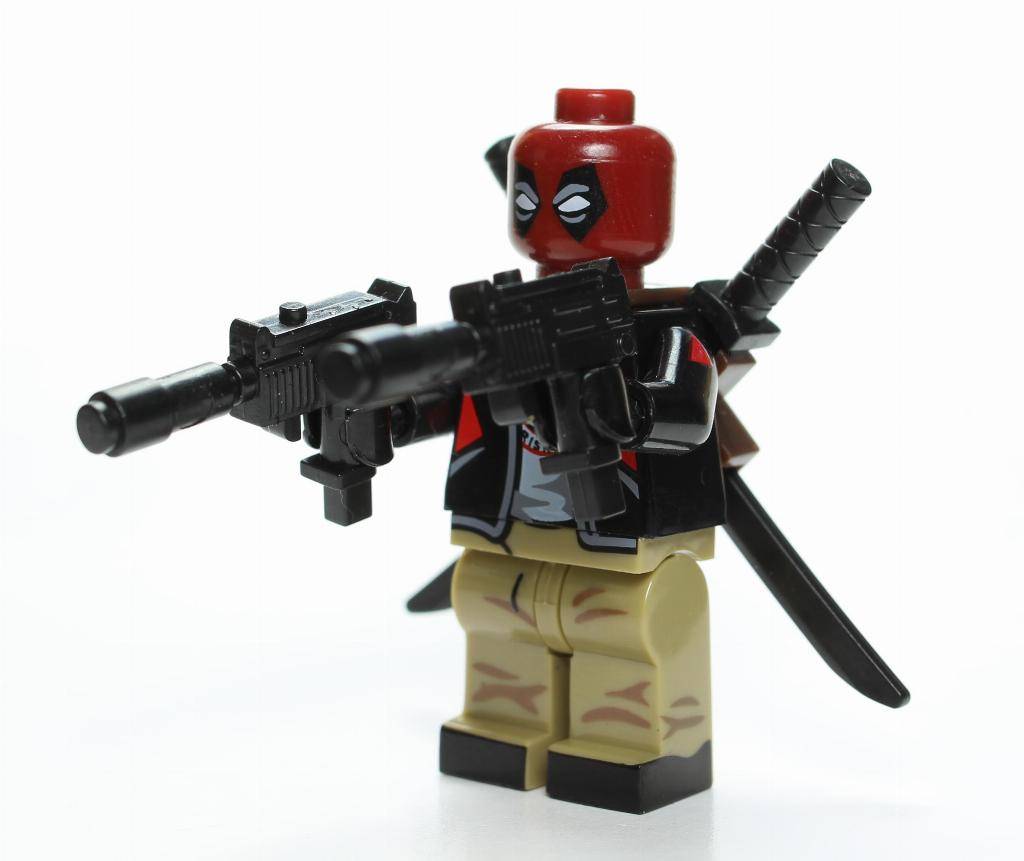 Deadpool Casual Custom Marvel Superhero Minifigure