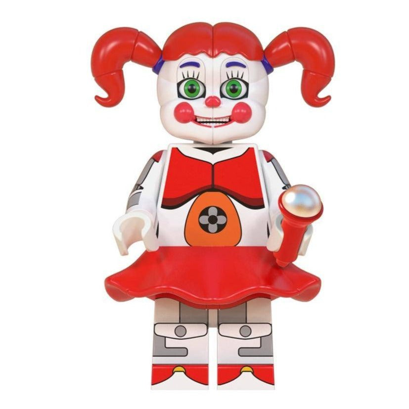Circus Baby from Five Nights at Freddy's Custom Minifigure - Minifigure Bricks