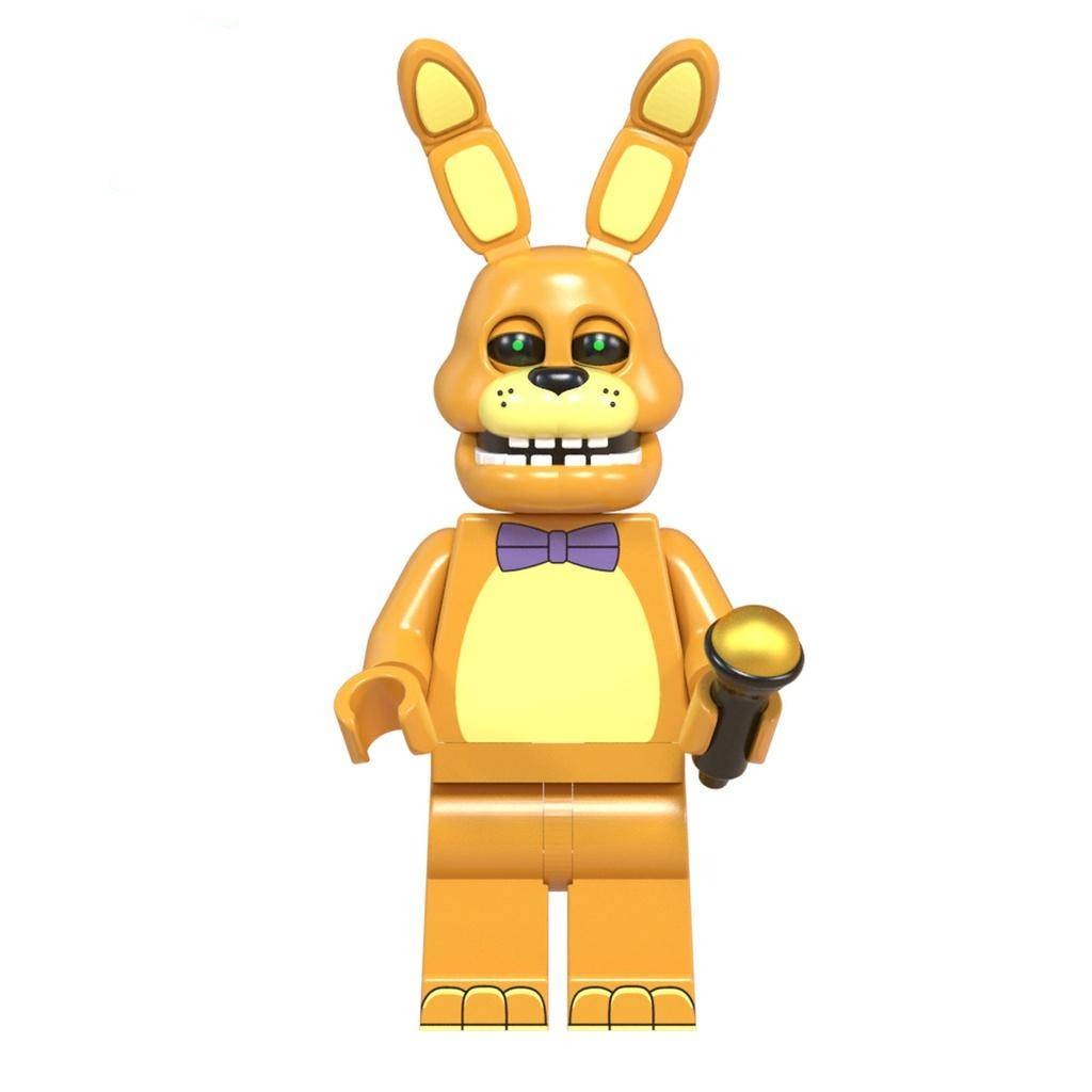 Spring Bonnie from Five Nights at Freddy's Custom Horror Minifigure - Minifigure Bricks
