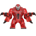 Carnage Custom Marvel Superhero Large Minifigure - Minifigure Bricks