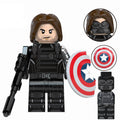 Winter Soldier (MCU) Custom Marvel Superhero Minifigure - Minifigure Bricks