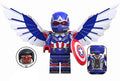 Captain America (Sam Wilson) (Brave New World) Custom Marvel Superhero Minifigure