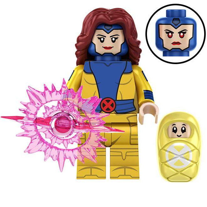Jean Grey (X-Men 97) Custom Marvel Superhero Minifigure - Minifigure Bricks