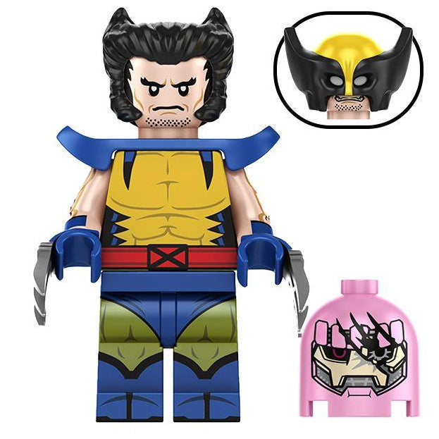 Wolverine (X-Men 97) Custom Marvel Superhero Minifigure - Minifigure Bricks
