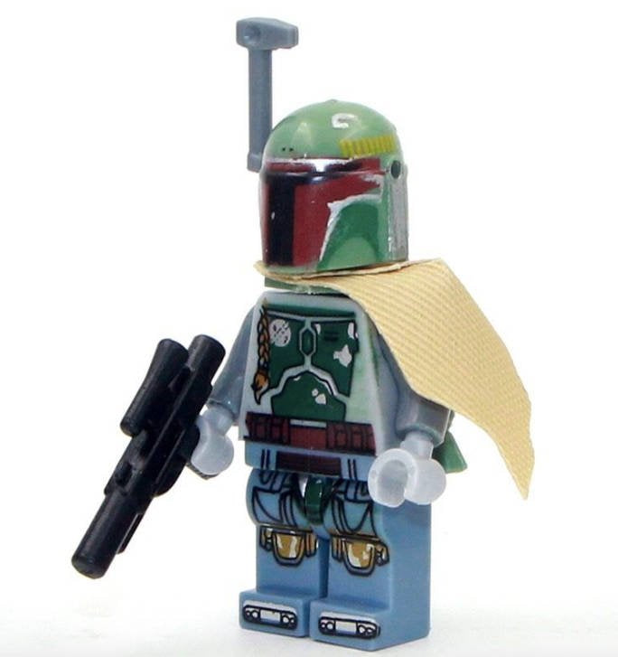 Boba Fett custom Star Wars Minifigure - Minifigure Bricks