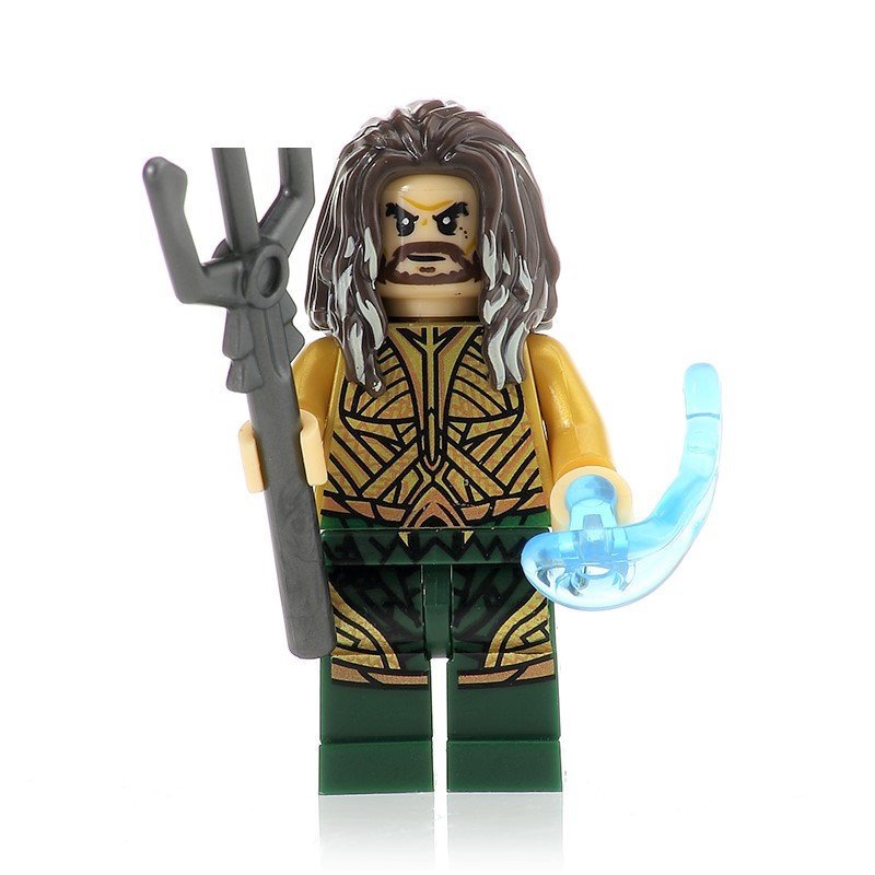 Aquaman Justice League DC Comics Superhero Minifigure - Minifigure Bricks
