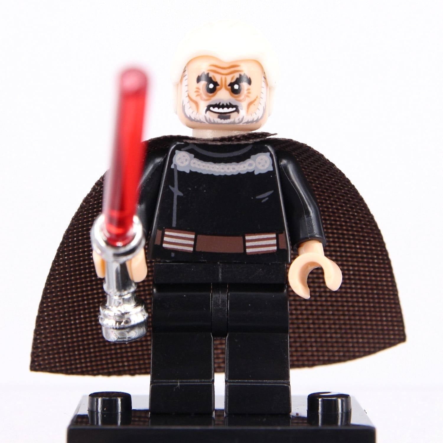 Count Dooku custom Star Wars Minifigure - Minifigure Bricks