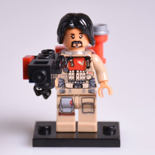 Baze Malbus custom Star Wars Minifigure - Minifigure Bricks