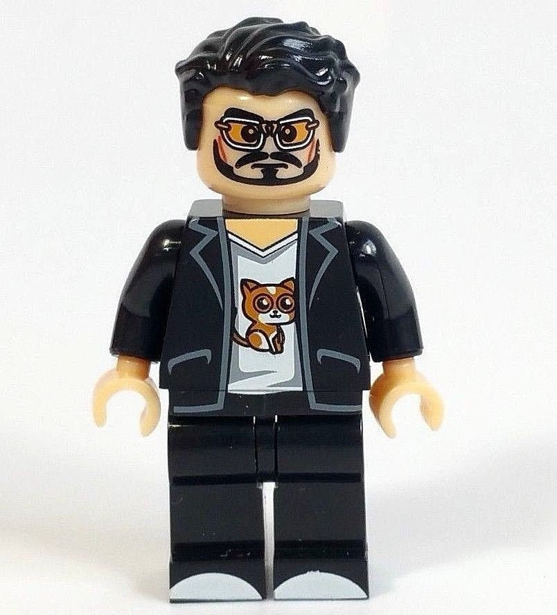 Tony Stark Iron Man Marvel Supehero Minifigure - Minifigure Bricks