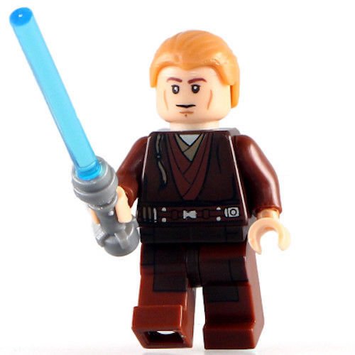 Padawan Anakin Skywalker Star Wars Minifigure - Minifigure Bricks