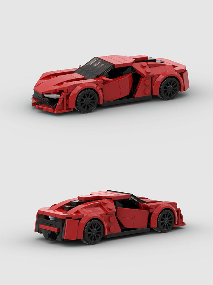 Lykan Hypersport Custom Car MOC