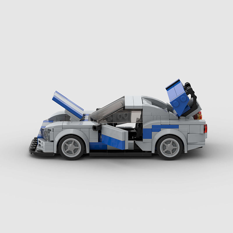 Nissan Skyline R34 Car MOC - Minifigure Bricks