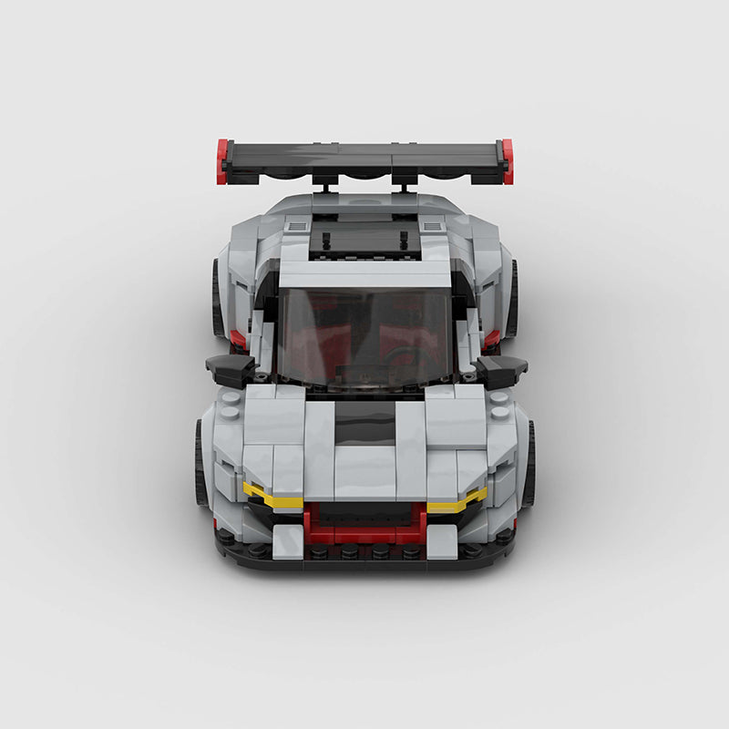 Audi R8 LMS GT4 Custom Car MOC - Minifigure Bricks