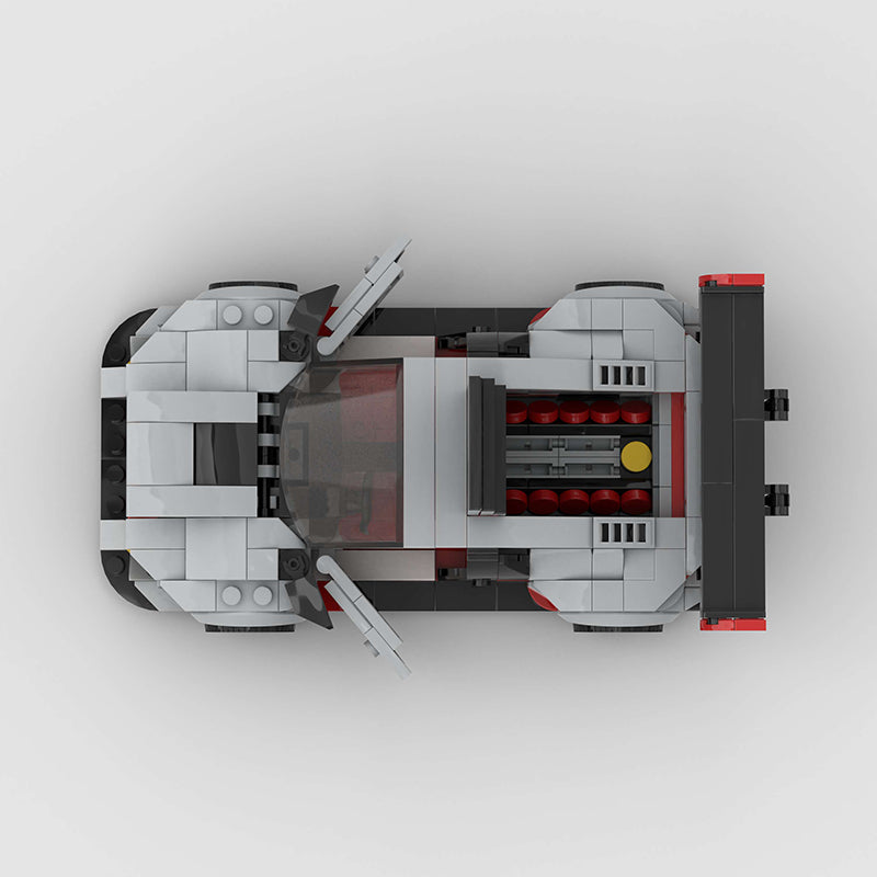 Audi R8 LMS GT4 Custom Car MOC - Minifigure Bricks