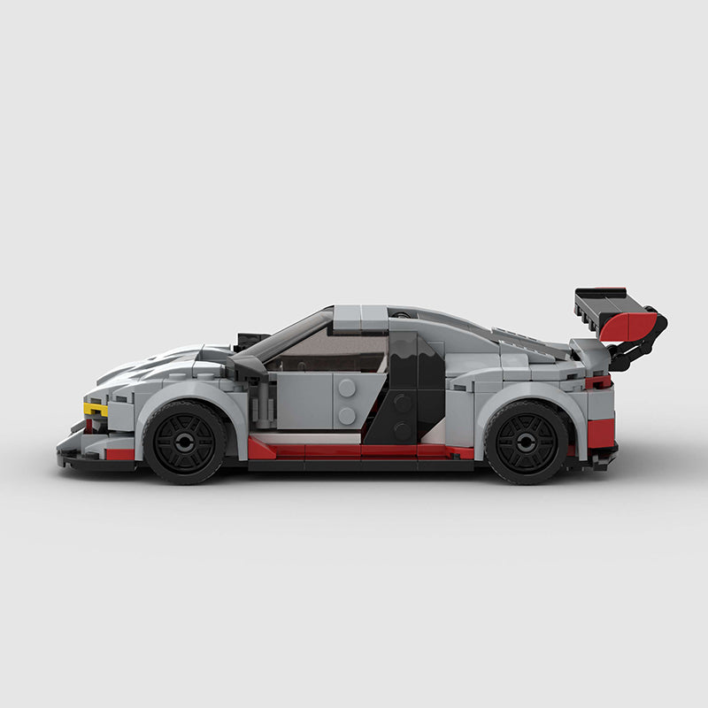 Audi R8 LMS GT4 Custom Car MOC - Minifigure Bricks