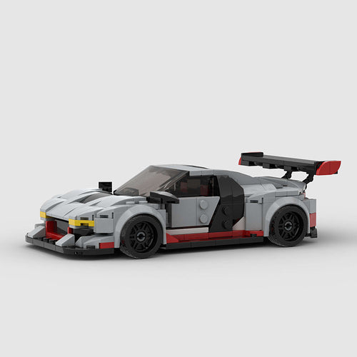 Audi R8 LMS GT4 Custom Car MOC - Minifigure Bricks