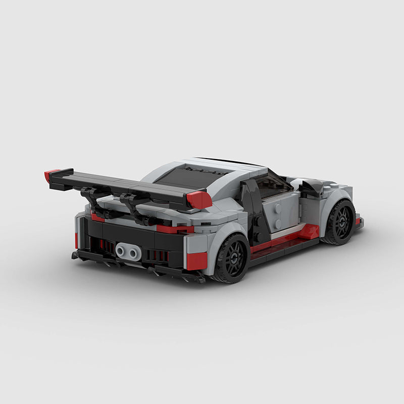 Audi R8 LMS GT4 Custom Car MOC - Minifigure Bricks