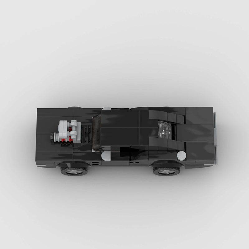 1969 Dodge Charger Custom Car MOC - Minifigure Bricks
