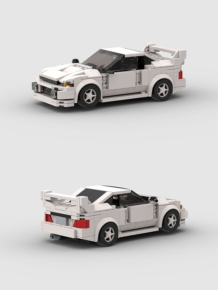 Mitsubishi Lancer Evolution Custom Car MOC - Minifigure Bricks